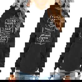 74 Geburtstag Geschenk Deko Vintage Papa Opa Jahrgang 1948 Frauen Hoodie - Seseable