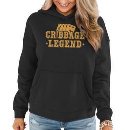 Cribbage Legend Kartenspiel Spieler V2 Frauen Hoodie - Seseable