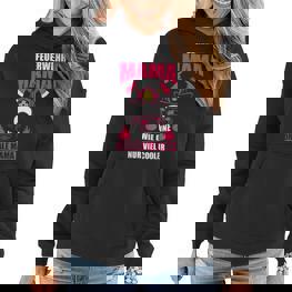 Feuerwehrfrau Mama Feuerwehr Mutter Muttertag Frauen Hoodie - Seseable