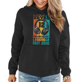 Level 12 Jahre Geburtstags Junge Gamer 2010 Geburtstag Frauen Hoodie - Seseable