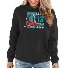 Level 13 Jahre Geburtstags Junge Gamer 2009 Geburtstag V2 Frauen Hoodie - Seseable