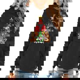 Lustige Weihnachtswichtel Weihnachten Wichtel Weihnachtsbaum Frauen Hoodie - Seseable