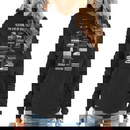 Lustige Zug-Eisenbahn-Lokomotive Frauen Hoodie - Seseable