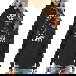 Quad Vater Sohn Papa Atv Fahrer Vatertag Frauen Hoodie - Seseable