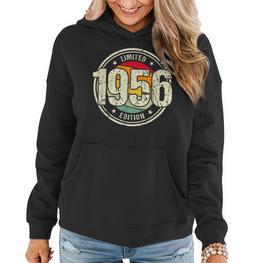 Retro 66 Jahre Jahrgang 1956 Limited Edition 66 Geburtstag Frauen Hoodie - Seseable