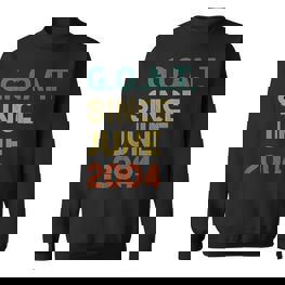 18 Geburtstag 18 Jahre Alte Ziege Seit Juni 2004 Sweatshirt - Seseable