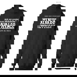 Athanasios Lustiges Vorname Namen Spruch Athanasios Sweatshirt - Seseable