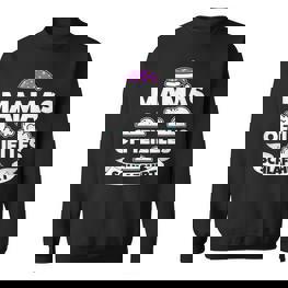 Damen Mamas Offizielles Schlaf Pyjama Mama Sweatshirt - Seseable