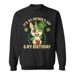 Es Ist St Patricks Day Mein Geburtstag St Patricks Day Sweatshirt - Seseable