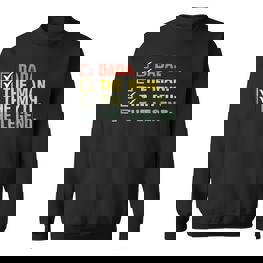 Herren Dada The Man The Myth The Legend Vatertag Sweatshirt - Seseable