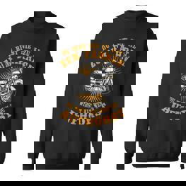 Herren Sweatshirt Biker Spruch für Motorradfahrer im Ruhestand - Seseable