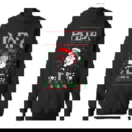 Papa Elf Outfit Weihnachten Familie Elf Weihnachten Sweatshirt - Seseable