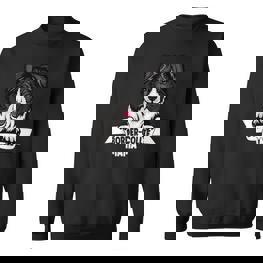 Stolze Border-Collie Mama Für Alle Border Collie Mamas Sweatshirt - Seseable