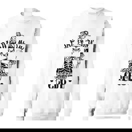 Bad Moms Club Leopard Schädel Sweatshirt, Lustig für Mamas - Seseable