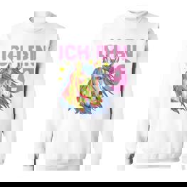 Ich Bin 9 Jahre Pferd Sweatshirt, Pony Motiv für 9. Geburtstag Mädchen - Seseable