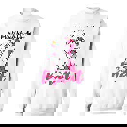 Ich Bin Die Braut Einhorn Sweatshirt für JGA & Hochzeitsparty - Seseable