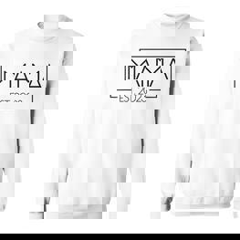 Mama Est 2023 Werdende Mutter Schwangere Geschenk Neue Mama Sweatshirt - Seseable