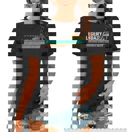 Gokart Driver Legend Seit März 2024 Geburtstag Frauen Tshirt - Seseable