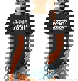 Legende Persönlicher Name Lustige Legende Frauen Tshirt - Seseable