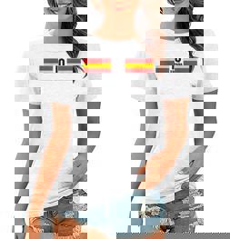 Fussball Spanien Fussball Outfit Fan Frauen Tshirt - Seseable