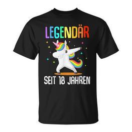 18 Geburtstag Geschenk Mädchen 18 Geburtstag Deko Junge V2 T-Shirt - Seseable