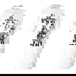 Bad Moms Club Leopard Schädel T-Shirt, Lustig für Mamas - Seseable