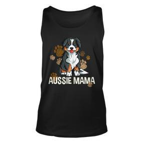 Australian Shepherd Mama Mutter Hund Spruch Fun Aussie Tank Top - Seseable De