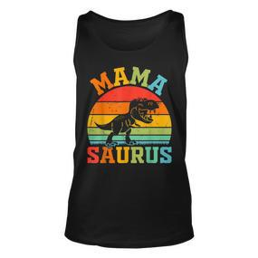 Mamasaurus Mama Saurus Mama Dino Tank Top - Seseable De
