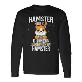Hamster Sind Süß Hamster Langarmshirts - Seseable De