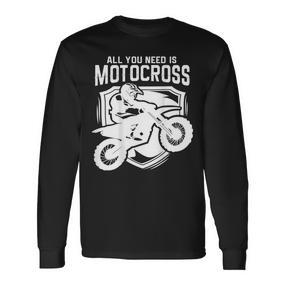Motocross Für Biker I Dirt Bike I Cross Enduro Langarmshirts - Seseable De