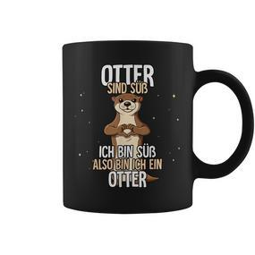 Lustiges Otter Tassen: Ich Bin Süß, Also Bin Ich Ein Otter - Schwarz - Seseable De