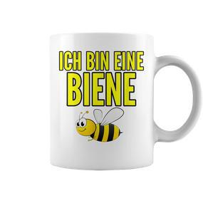 Lustiges Bienen-Motiv Tassen Ich bin eine Biene in Weiß für Imker - Seseable De