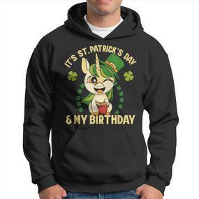 Es Ist St Patricks Day  Mein Geburtstag St Patricks Day Hoodie - Seseable De