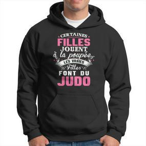 Les Vraies Filles Font Du Judo T-Shirts Hoodie - Seseable De