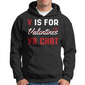 Valentinstag VR Chat Hoodie, Herzen Motiv für den Liebsten - Seseable De