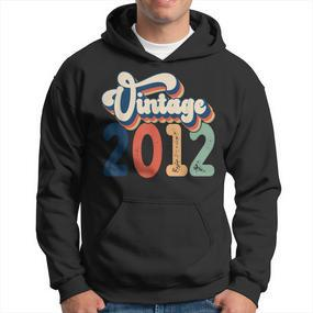 Vintage 2012 Limited Edition 11. Geburtstags-Hoodie für 11-Jährige - Seseable De
