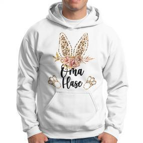 Damen Oma Hase Oster Hoodie im Floral-Leo Look - Seseable De