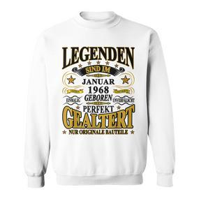Legenden Sind Im Januar 1968 Geboren 55 Geburtstag Lustig Sweatshirt - Seseable De