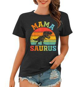 Mamasaurus Mama Saurus Mama Dino Frauen Tshirt - Seseable De