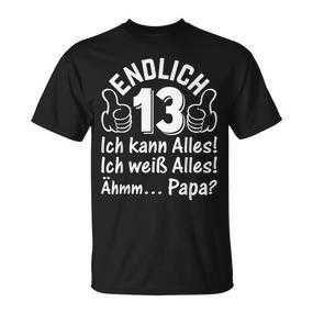 Endlich 13 Ich Kann Alles 13 Jahre Nager 13 Geburtstag T-Shirt - Seseable De