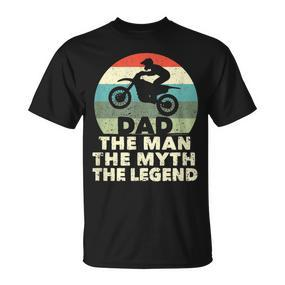 Herren Motocross MX Rider Dad T-Shirt - Mann, Mythos, Legende - Seseable De