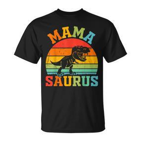 Mamasaurus Mama Saurus Mama Dino T-Shirt - Seseable De