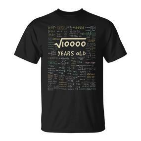 Mathe Geburtstag Geschenk 100 Jahre Opa Oma 100 Geburtstag T-Shirt - Seseable De