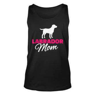 Labrador Mom Unisex TankTop mit Hunde-Silhouette, Ideal für Hundefreundinnen - Seseable De
