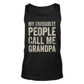 Lieblingsmensch Opa Unisex TankTop, My Favourite People Call Me Grandpa - Seseable De