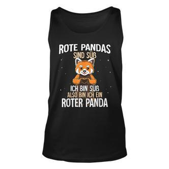 Rote Pandas Sind Süß Roter Panda Tank Top - Seseable De