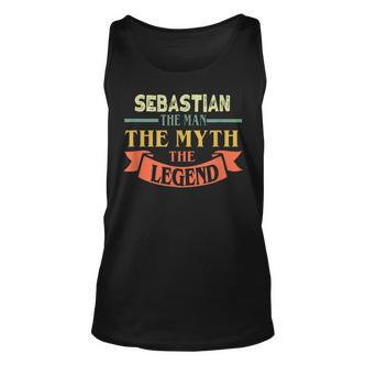 Sebastian Der Mann Mythos Legende Unisex TankTop, Personalisiert - Seseable De