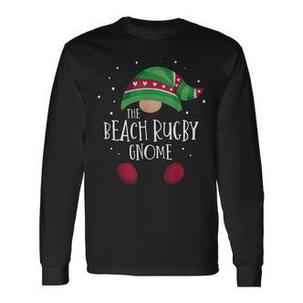 Beach Rugby Gnome Passender Weihnachtspyjama Langarmshirts - Seseable De