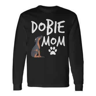 Dobie Mama Langarmshirts für Dobermann Pinscher Hundeliebhaber - Seseable De