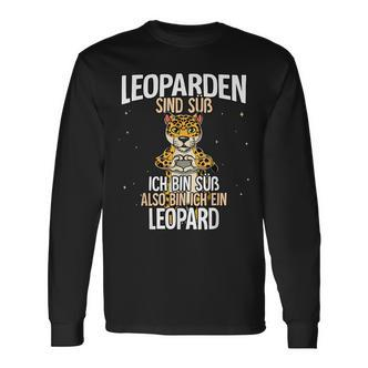 Leoparden Sind Süß Leopard Langarmshirts - Seseable De